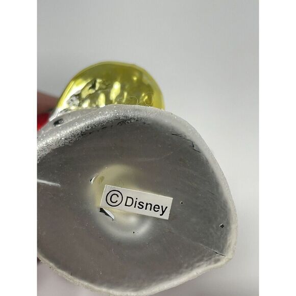 Disney Christmas Ornament Minnie Mouse Vintage 2000 Energizer Blown Glass - Picture 4 of 4